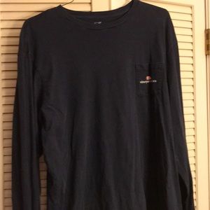 Vineyard Vines blue long sleeve t-shirt